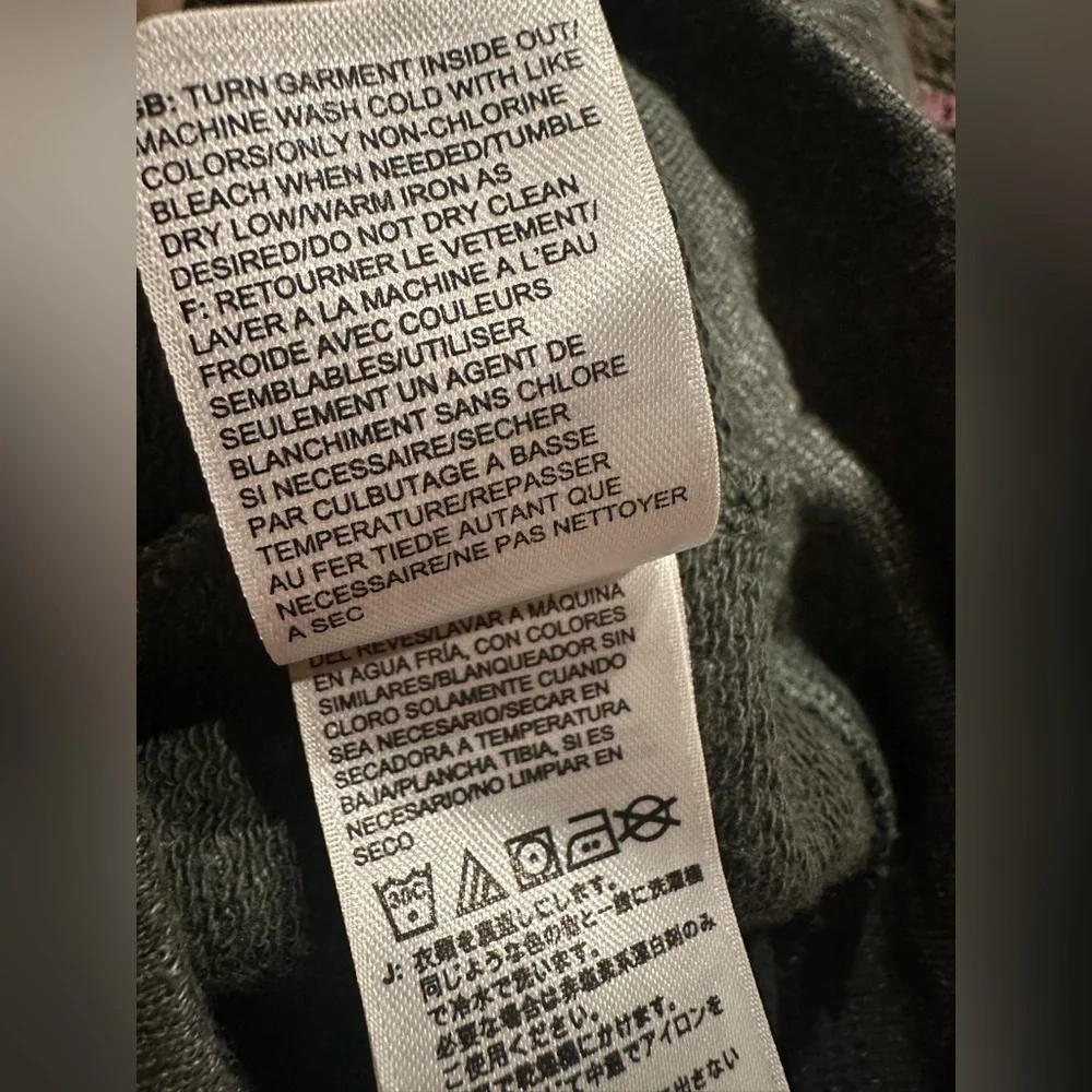 The North Face Gray Sweater with Cowl Neck size XL